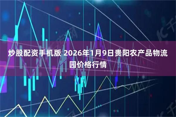 炒股配资手机版 2026年1月9日贵阳农产品物流园价格行情